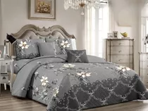 Quilt De Verano Con Flores B2023 King / Super King 