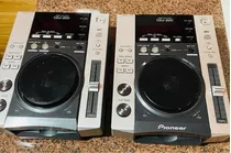 Par De Cd Players Pioneer Cdj 200 Mp3