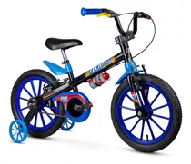 Bicicleta Infantil Com Rodinha Para Meninos Tech Boys Aro 16