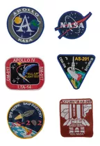 Kit Patch Bordados Programa Apollo Nasa 