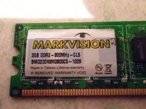 Memória Ddr2 800mhz 2gb Markvision