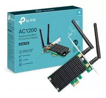 Adaptador Rede Pci-express Wifi Dual Band Ac1200 Archer T4e