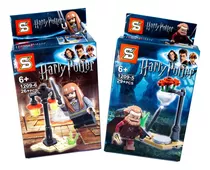 Harry Potter Pack X2 Armables Figuras Muñecos En Caja