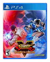 Street Fighter V Champion Edition Capcom Ps4 Físico