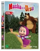 Masha E O Urso Vol 1, 2 E 3 - 3 Dvds