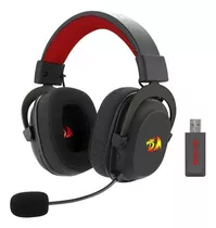 Audífonos Gamer Redragon Zeus X H510-wl 7.1 Wireless Color Negro