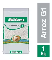 Miraflores Arroz G1 Grano Largo Ancho 1 Kg