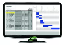 Planilha Gráfico De Gantt - Cronograma De Projetos