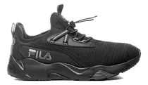 Zapatillas Fila Track 3.0 Color Negro/gris/plata - Adulto 46 Ar