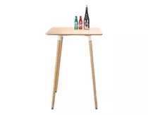 Mesa Comedor Alto Seren Eames Top Mdf 120 Cm 