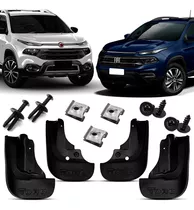 Jogo Kit Para Barro Com Grampos Fiat Toro 2016 Até 2022