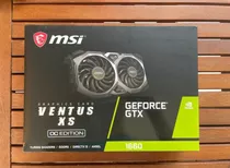 Nvidia 1660 6gb Gtx Msi Ventus Xs Geforce 16 Series