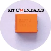 470uf 6,3v ( 10 Unidades) Capacitor Tantalo Smd  470uf 6,3v