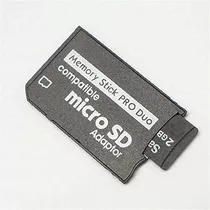 Micro Sdhc Memory Stick Pro Duo Adaptador Para Sony Psp