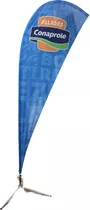  Windflag Bandera Gota O Lágrima 280cm Altura