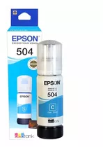 Tinta Epson 504 Original Cyan Azul 70ml - L4150,l4160,l6161