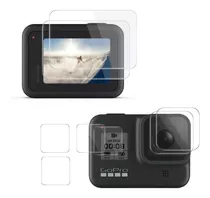 Kit Protector Vidrio Templado Gopro Hero 8 Black 3 Pcs