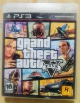 Gta 5 Ps3 Físico Excelente A Nuevo Mapa Y Manual