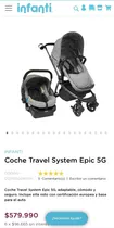 Coche Travel System Epic 5g Infanti