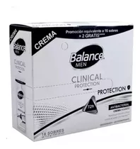 Desodorante Balance Clinical Men Sobre 9gr Por 20 Unidades 