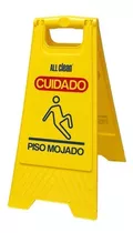 Señalizador  De Seguridad Para Piso Mojado Color Amarillo