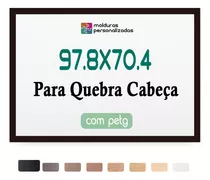 Moldura Quebra Cabeça Grow 97,8x70,4 Puzzle 2000 Pçs C/ Petg