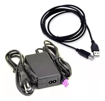 Fonte Para Hp Deskjet Model. 3050 Plug Roxo +cabo Usb