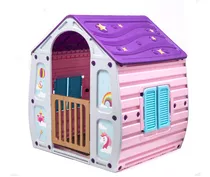 Casa Casita Para Niños Niñas  Starplay Temática Unicornio 