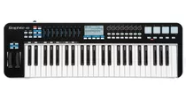 Samson Kgr49 - Teclado Controlador Midi/usb, Graphite Line,  49t Std, Sensitivo, Slide, C: Bk