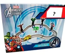 Marvel Avengers Assemble Vingadores Super Pista Com Carrinho