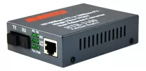Conversor Mídia Fibra Óptica Ethernet Rj45 25km 10/100mbps 