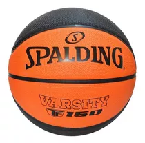 Pelota Basketball Spalding Tf 150 Varsity Nº 7 ( Fiba) Color Naranja Oscuro