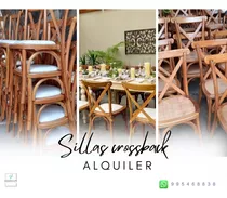 Alquiler De Sillas Crossback 