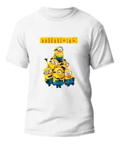 Camiseta Infantil Juvenil Dos Minions 6 Ao 16 Envio Imediato
