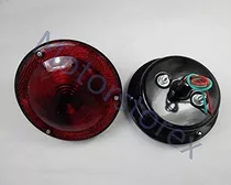 Conjunto Luz Lente Roja Combinada Para Willys Jeep Cj3 Cj5