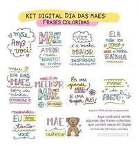 Kit Arte Digital (dia Das Mães)