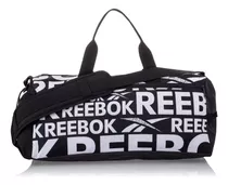 Reebok Bolsa Deportiva Para Gimnasio Agarre Listo Negro 33 L