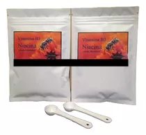 Niacina En Polvo (ácido Nicotínico B3) 50g (paquete De 2) 