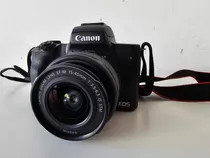 Camara Canon M50 Mark Ii + Lente 15-45 Mm Y Accesorios