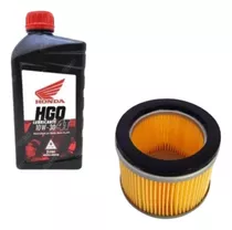 Kit Service Filtro De Aire Storm Wega + Aceite Honda 10w30 