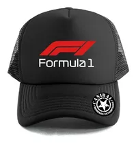 Gorras Trucker F1 Formula 1 Logo Remeras Estampadas Canibal