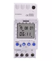 Temporizador Digital Sinotimer 1ch 16a Riel Din Tm611 Vshop