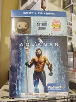 Funko Pop Llavero Arthur Curry  Dvd + Bluray Aquaman Walmart