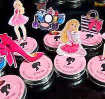 10 Souvenirs Barbie, Latitas Perzonalizadas Rellenas 3d 