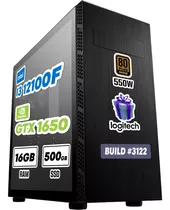 Cpu Gamer I3 12100f | Gtx 1650 4gb | 16gb Ddr4 | 500gb Ssd 