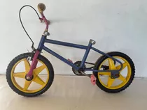 Bicicleta Infantil Bandeirante Antiga Pneu Maciço