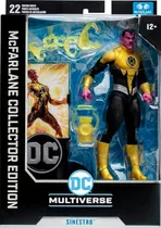 Sinestro Collector Edition Mcfarlane Multiverse P2 - Lacrado