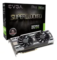 Placa De Vídeo Nvidia Geforce Gtx 1070 8gb Evga 