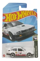 Alfa Romeo Gtv6 3.0  Hot Wheels Retro Racers 2023 Blanco