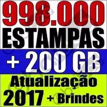 998 Mil Estampas Artes Prontas Sublimação Vetor + 3 Brindes